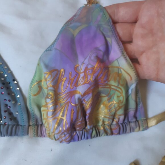 NWOT Christian Audigier bikini - Picture 4 of 12
